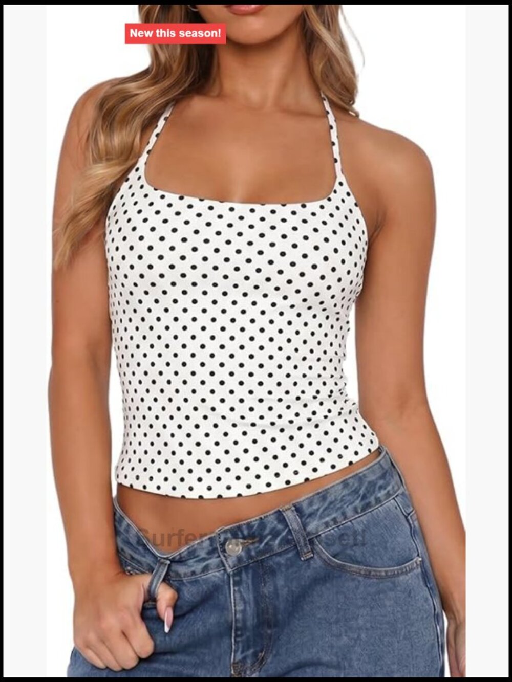 Self Tie Halter Neck Crop Tank Top Double Lined Slim Fit Sleeveless